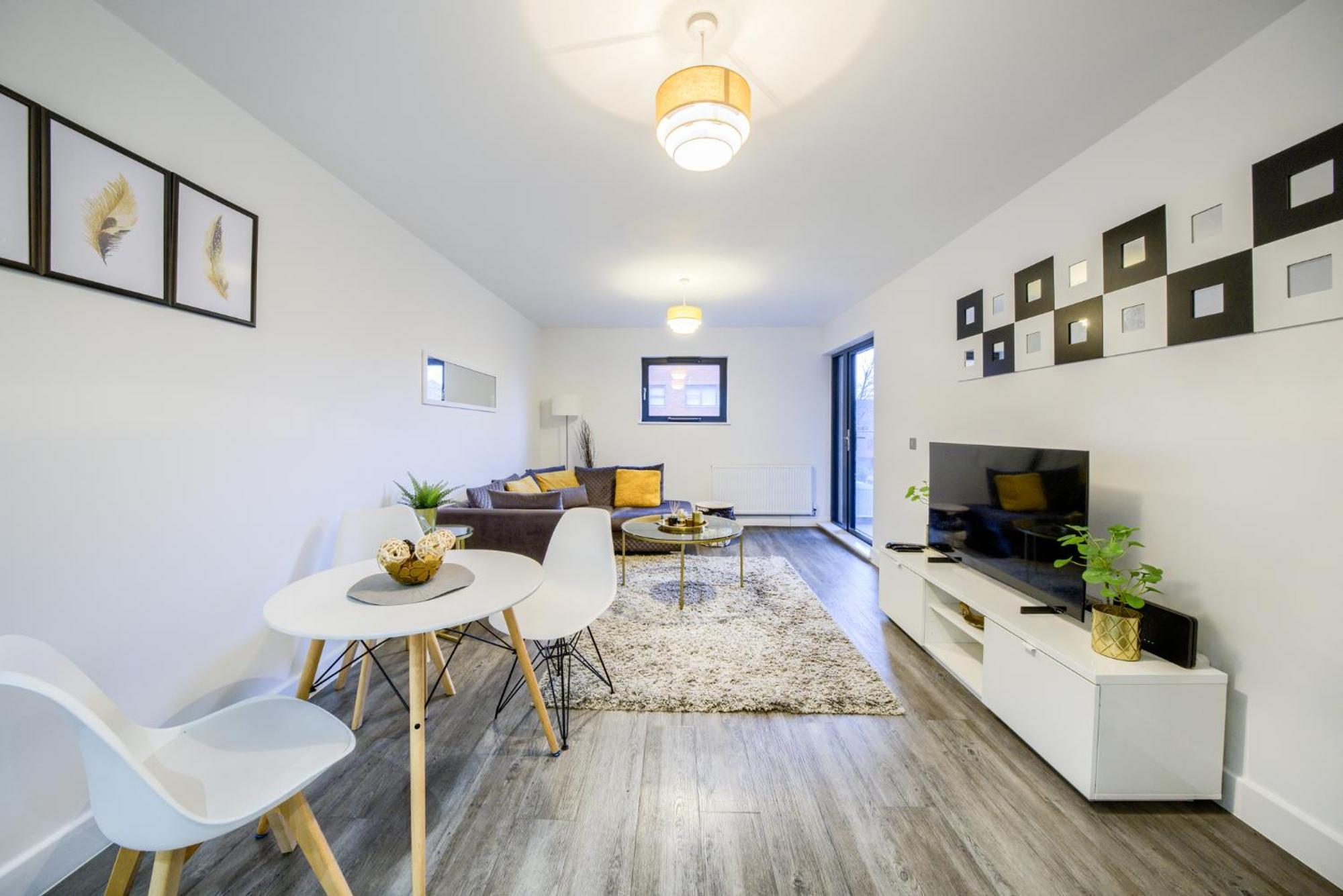 Modern 2 Bed Apartment With Central Location Birmingham Zewnętrze zdjęcie